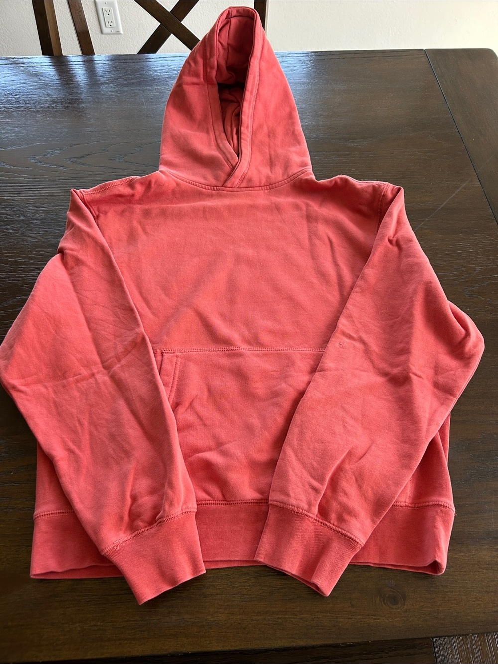 Express Coral Hooded Sweatshirt